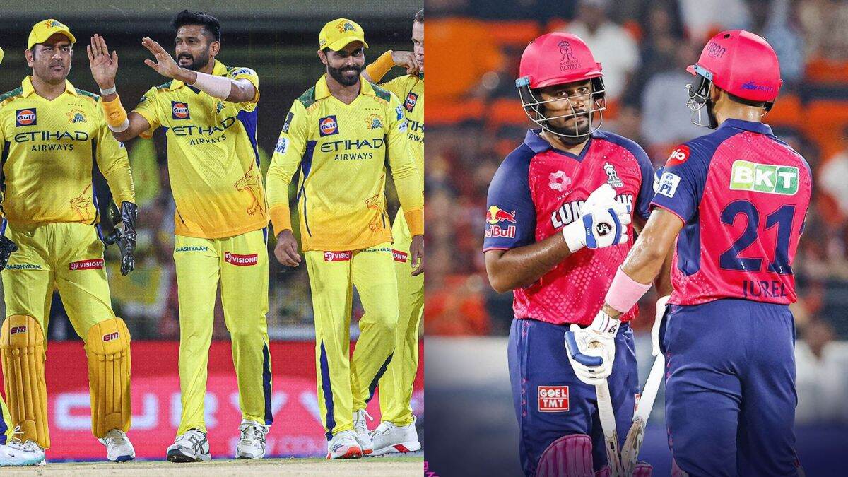 RR vs CSK IPL 2025 11th Match Live Toss Update: चेन्नईने नाणेफेक जिंकून घेतला गोलंदाजीचा निर्णय, पाहा दोन्ही संघाची प्लेइंग 11