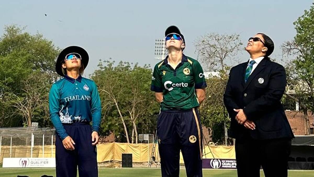 THAI W vs IRE W Toss Update And Live Scorecard: टॉस जिंकून आयर्लंड महिला संघाचा प्रथम फलंदाजीचा निर्णय; एका क्लिकवर येथे लाईव्ह स्कोअरकार्ड पहा
