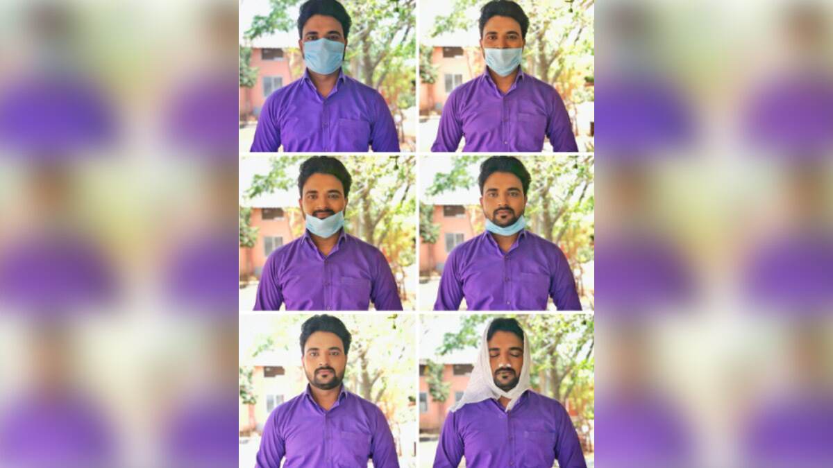 'देवमाणूस' फेम किरण गायकवाड याने मास्क योग्यरित्या न वापरल्यास कसे मृत्यूला कवटाळाल हे फोटोमधून नागरिकांना समजावण्याचा केला प्रयत्न, See Pic