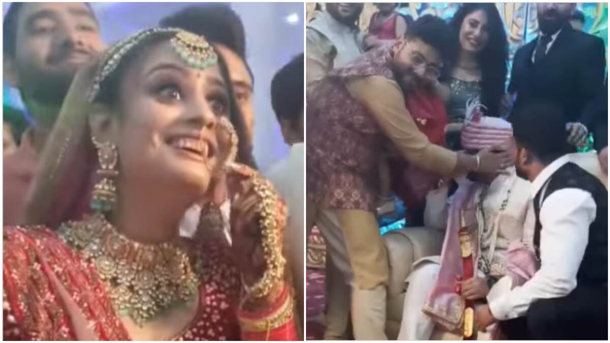 Viral Video: नवरीचे रुप पाहून नवदेवाला आले मांडवतच रडू, व्हिडिओ सोशल मीडियावर व्हायरल